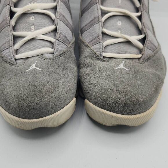 Men’s Air Jordan 6 Rings Size 11 Silver Cool Grey White Jordan 322992-014 Xi